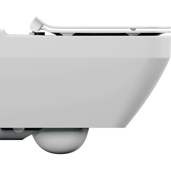 Инсталляция с подвесным унитазом Cersanit Crea Square Co Dpl Eo Slim A64443 (кнопка Twins хром глянцевый) - фото 4