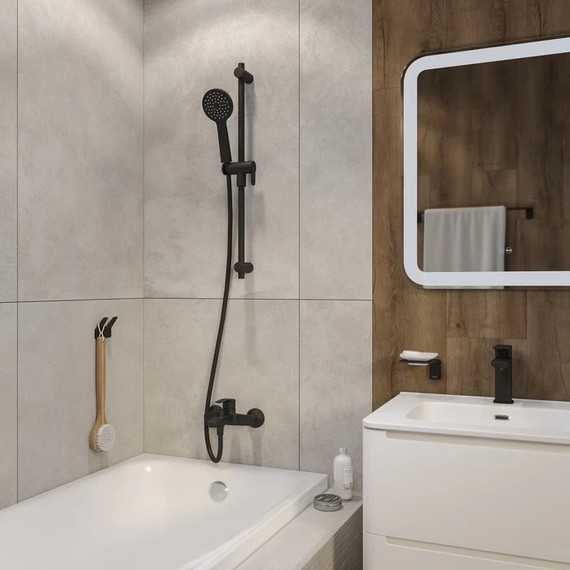 Душевой шланг Iddis Optima Home 2000 мм OPH20BLi19, черный матовый - фото 5