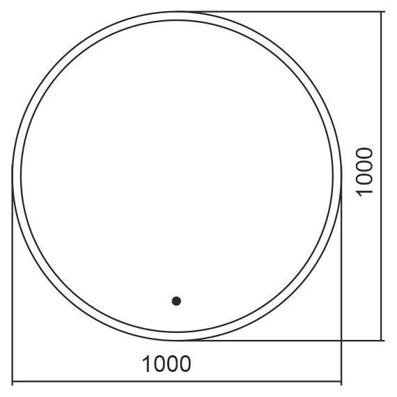 Зеркало Art&Max Sanremo 100 см AM-San-1000-DS-F-Gold, античное золото - фото 4