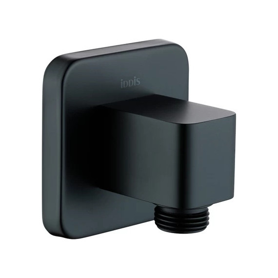 Шланговое подсоединение Iddis Slide SLIBL00i62, черный матовый - фото 