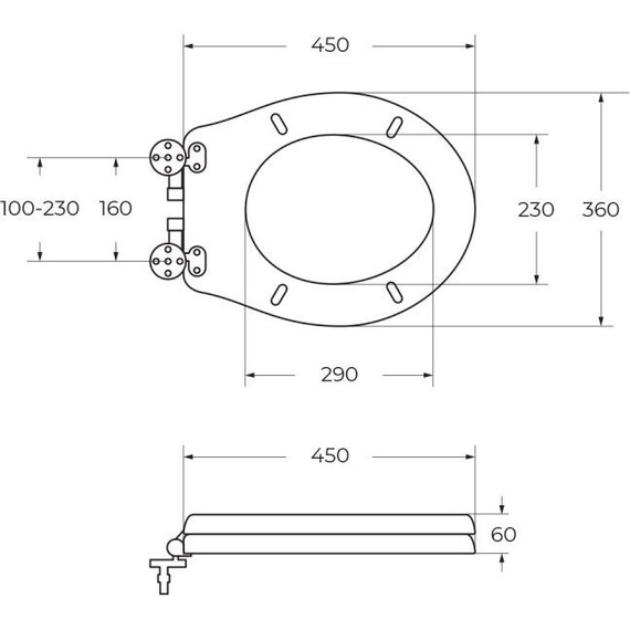 Унитаз-компакт слив горизонтальный BelBagno Boheme BB115CPR - фото 15