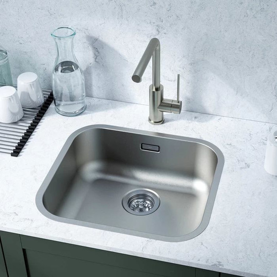 Кухонная мойка Iddis Mate MAT49S0i77, сатин - фото 3