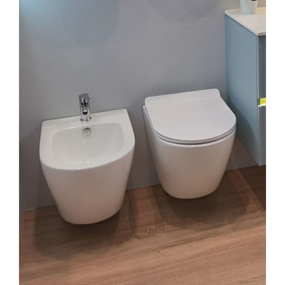 Биде подвесное Art&Max Ovale AM011BH - фото 4