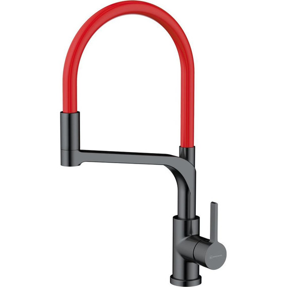 Смеситель для кухни Omoikiri Sinto 2 Plus GB-BL 4994467, вороненая сталь - фото 