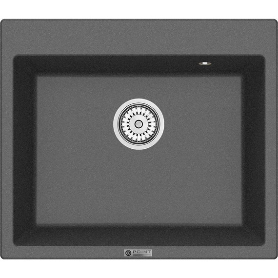 Кухонная мойка Point Бинга 60 PN3003GR, графит, Цвет производителя: графит - фото 