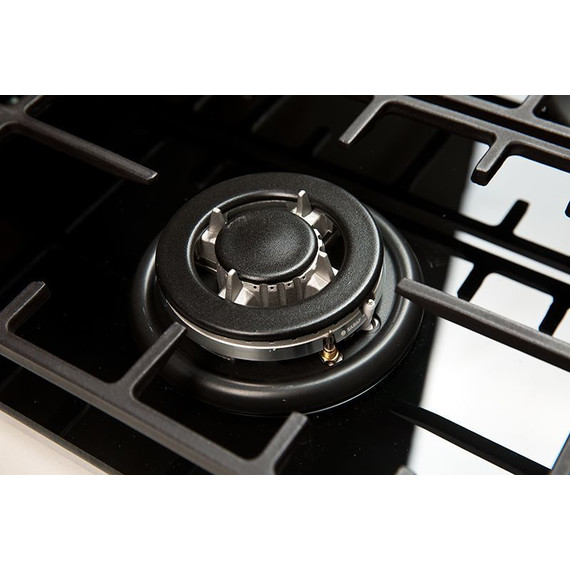 Газовая варочная поверхность Oasis P-3GBT (чёрное стекло) - фото 3