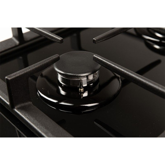 Газовая варочная поверхность Oasis P-GBD Domino (чёрное стекло) - фото 4