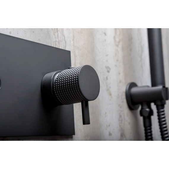 Душевая система для душа Boheme Fusion 130-B, чёрный матовый, Цвет производителя: чёрный матовый - фото 4