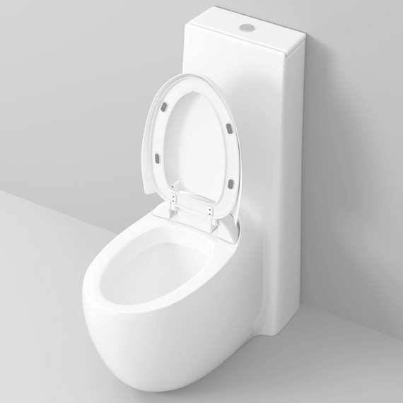 Унитаз-моноблок Grossman Solis GR-4424 с крышкой микролифт - фото 8