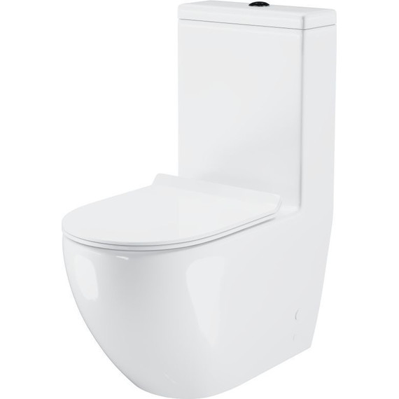 Унитаз-моноблок Grossman Style GR-4496S с крышкой микролифт - фото 2