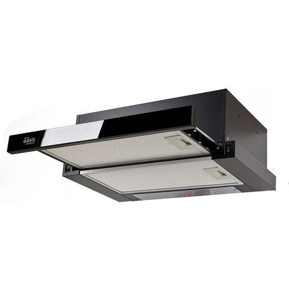 Вытяжка Oasis UV-50G (F) (чёрное стекло) - фото 