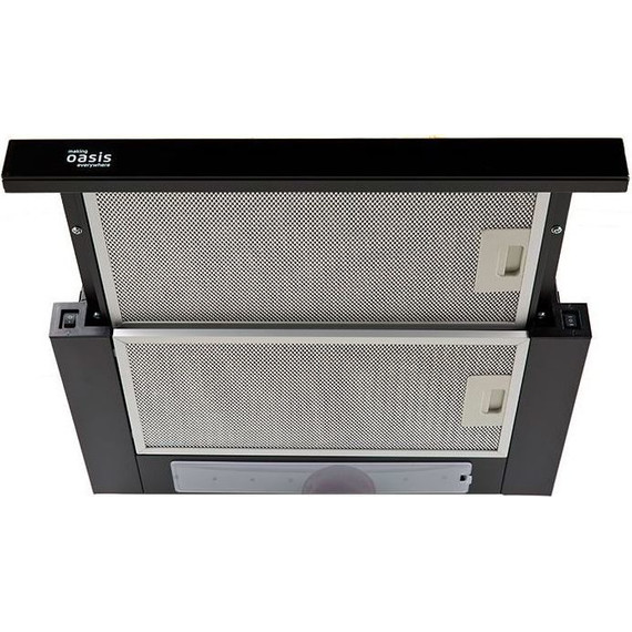 Вытяжка Oasis UV-50G (F) (чёрное стекло) - фото 2