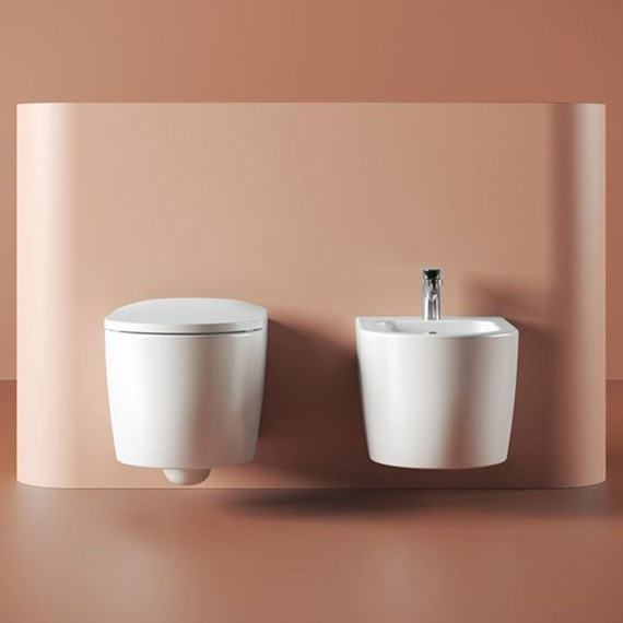 Унитаз подвесной ArtCeram Monet MNV001 01 00, Цвет производителя: белый - фото 3