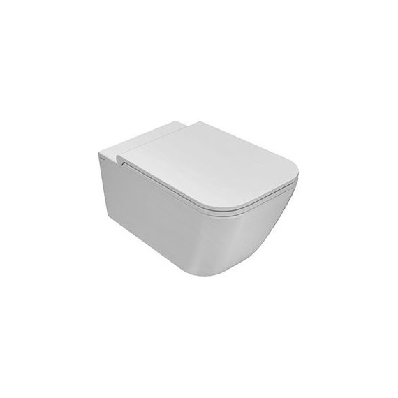 Унитаз подвесной безободковый Globo Stone STS06.BI - фото 