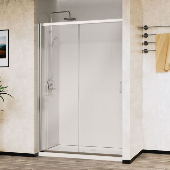 Душевая дверь Vincea City 120 см VDS-5CT120CL, хром/прозрачное - фото 2