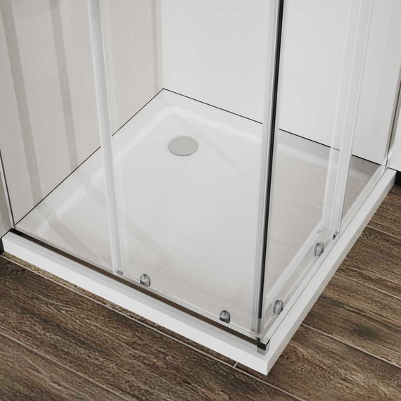 Душевое ограждение Vincea City 100x80 см VSS-5CT8010CL, хром/прозрачное - фото 4