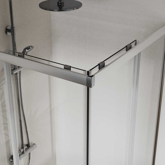 Душевое ограждение Vincea City 100x80 см VSS-5CT8010CL, хром/прозрачное - фото 5