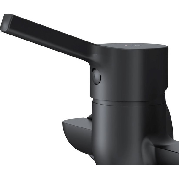 Смеситель для ванны Am.Pm X-Joy S F85B90122, черный, Цвет производителя: чёрный - фото 8