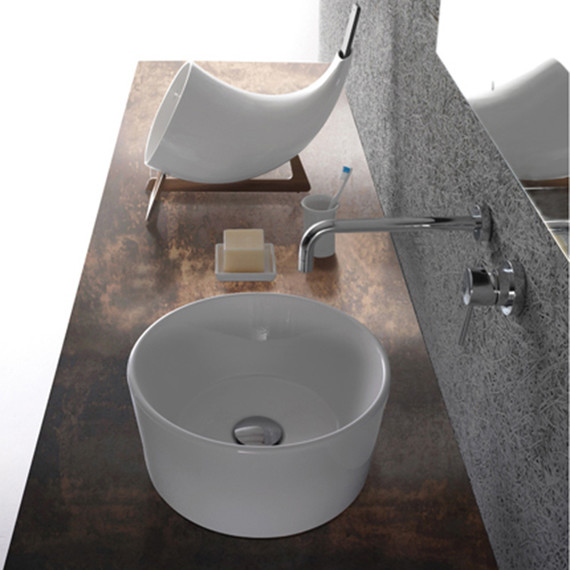 Раковина-чаша Globo Forty3 35 см FO035.BI - фото 2