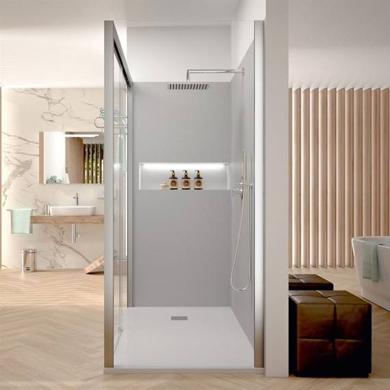 Поддон Sanitana Rocks 120x80 см, белый - фото 2