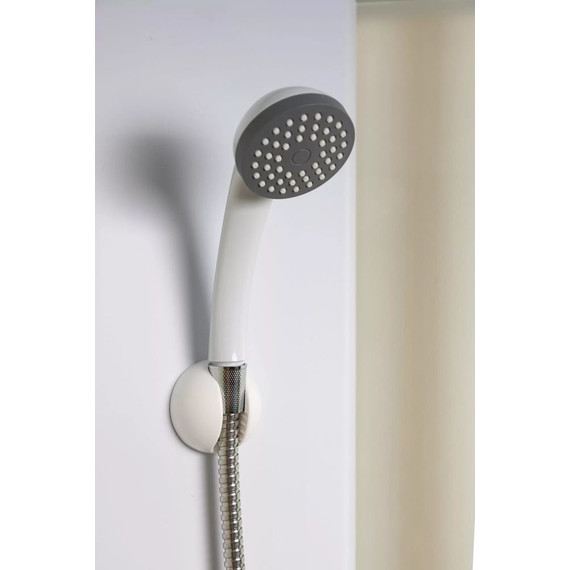 Душевая кабина Niagara Promo P120/90/26L/MT 120x90 см, со средним поддоном 26 см, профиль белый, стекло матовое - фото 6