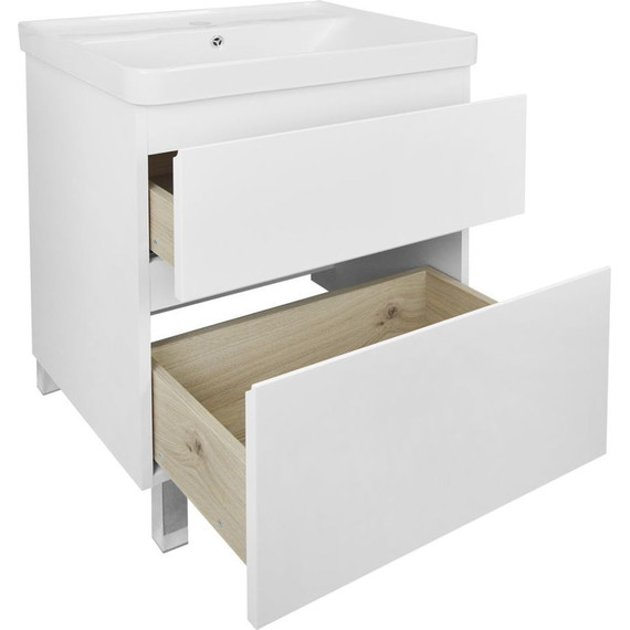 Тумба напольная с раковиной Azario Мила 60Н см CS00085830 - фото 3