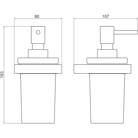 Дозатор для жидкого мыла Timo Petruma 15239/17, золото матовое - фото 2