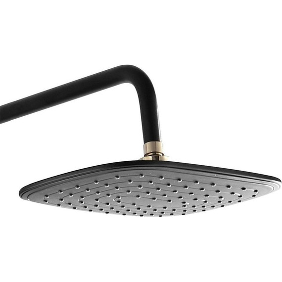 Душевая стойка Azario AZ-801-2, черный/золото, Цвет производителя: чёрный, золото - фото 2