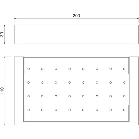Полочка Timo Petruma 15222/17, золото матовое - фото 2