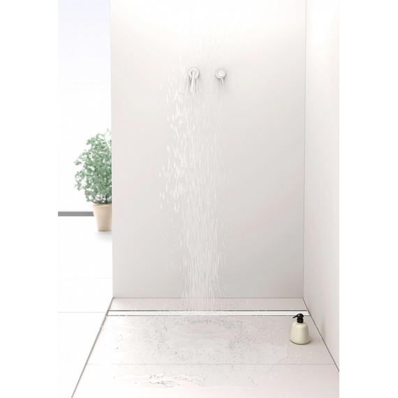 Трап Gruen Artstream 60 см LA1-H24L60E1 (под плитку), Цвет производителя: хром, Размер трапа: 600 - фото 6