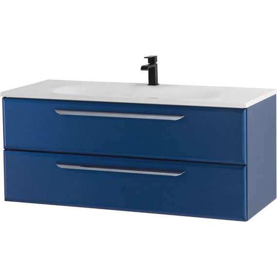 Тумба подвесная с раковиной Cezares ECO-1200-2C-SO-SPF-P 120 см, Sapfiro - фото 5