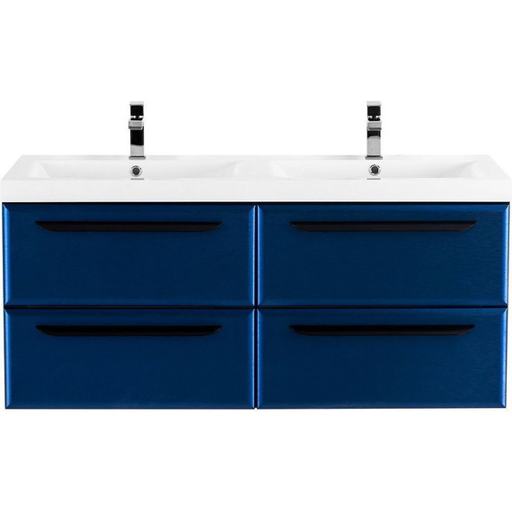 Тумба подвесная с раковиной Cezares ECO-1200-4C-SO-2-SPF-P 120 см, Sapfiro - фото 