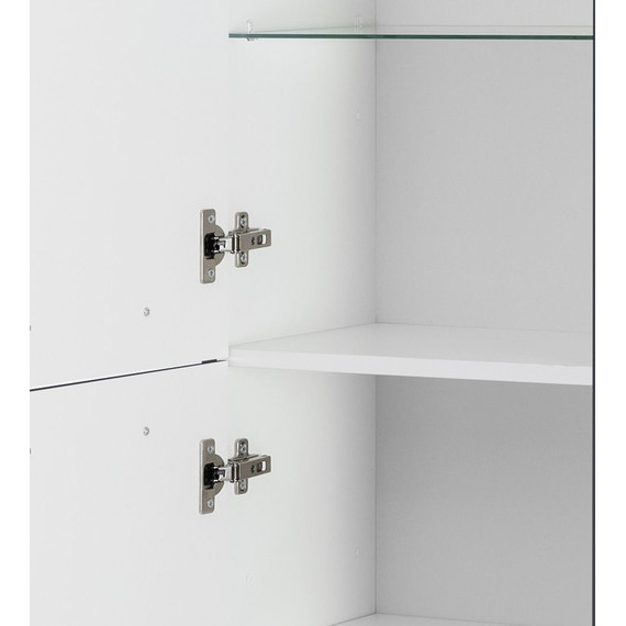 Пенал подвесной Cezares ECO-1500-2A-SC-GR-P 40 см, Grafito - фото 6