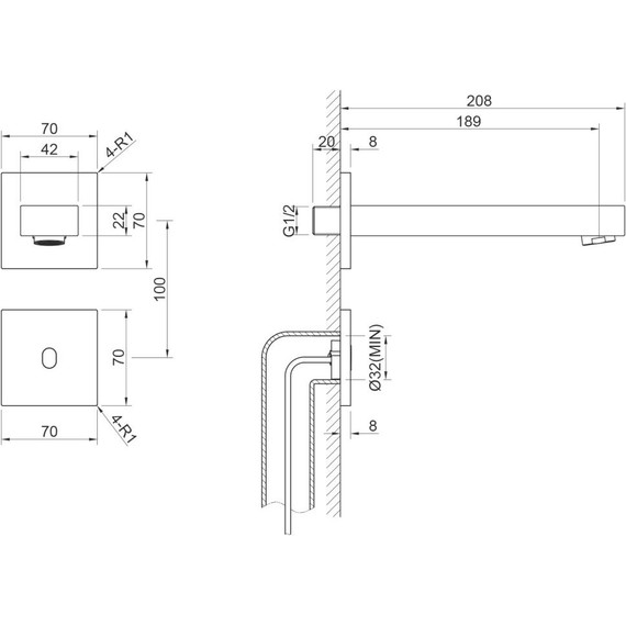 Смеситель для раковины сенсорный Timo Selene 2073/00SM - фото 3