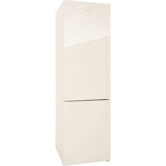 Двухкамерный холодильник Hiberg RFC-400DX NFGY inverter, бежевое стекло - фото 2