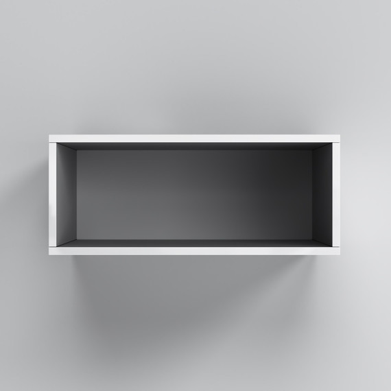 Пенал подвесной Am.Pm Func 60 см M8FCH06029WG+M8FCH0602WG+M8FOH0601WG, белый глянец - фото 11