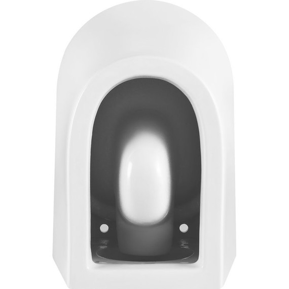 Унитаз подвесной безободковый Тритон Verso 0832 с тонкой крышкой микролифт - фото 4