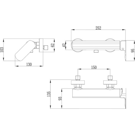 Смеситель для душа Azario Asher AZ-VNN338311C - фото 6
