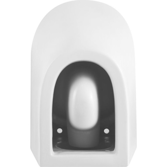 Унитаз подвесной безободковый Тритон Verso 1832 с тонкой крышкой микролифт - фото 6