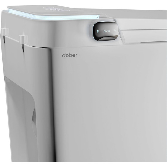 Унитаз-биде приставной электронный безободковый с импульсным смывом Abber Bequem AC1117S с крышкой микролифт - фото 15