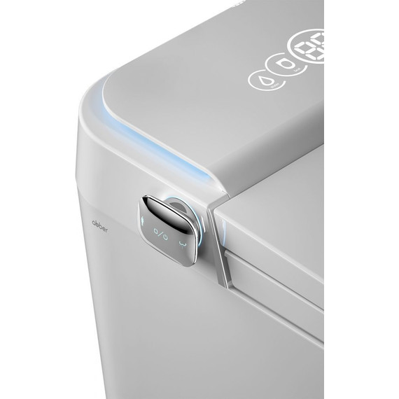 Унитаз-биде приставной электронный безободковый с импульсным смывом Abber Bequem AC1117S с крышкой микролифт - фото 16