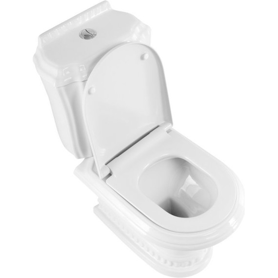 Унитаз-компакт Cezares King Palace CZR-163-T - фото 13