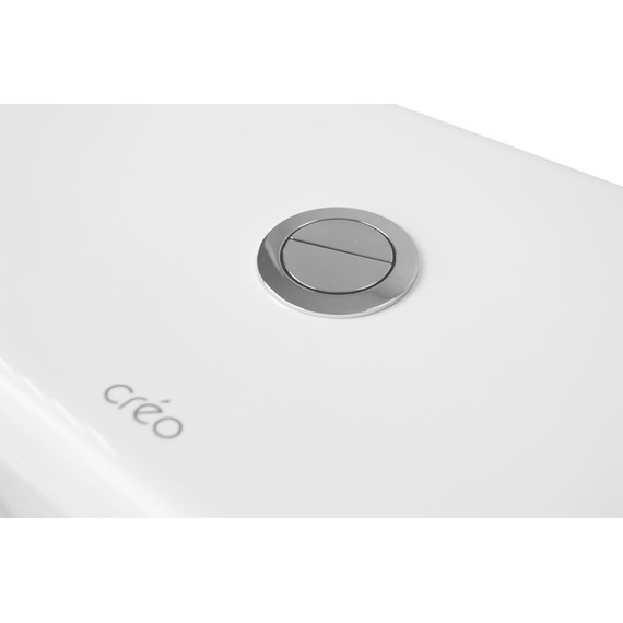 Унитаз-моноблок безободковый Creo Ceramique One ON0101 с крышкой микролифт - фото 7