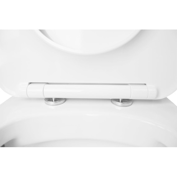 Унитаз-моноблок безободковый Creo Ceramique One ON0101 с крышкой микролифт - фото 4