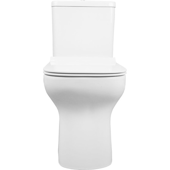 Унитаз-моноблок безободковый Creo Ceramique One ON0102 с крышкой микролифт - фото 9