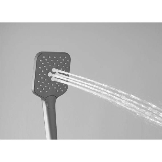 Душевая стойка Vincea Cube VSFS-1C1BG, брашированное золото - фото 4