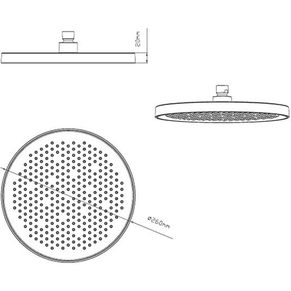 Душевая система для душа Vincea VSFW-4212GM, вороненая сталь - фото 10