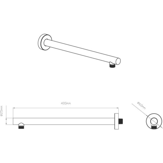 Душевая система для душа с термостатом Vincea VSFW-422T2MB, черный - фото 9