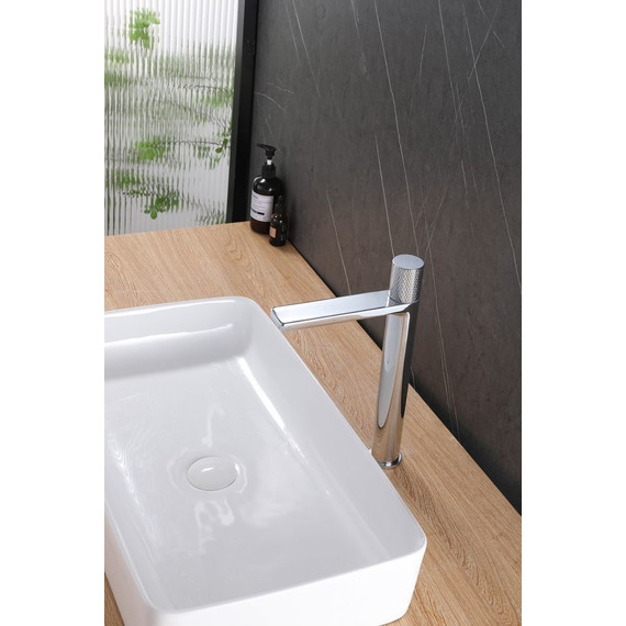 Смеситель для раковины высокий Abber Rund AF8711, Цвет производителя: хром - фото 2