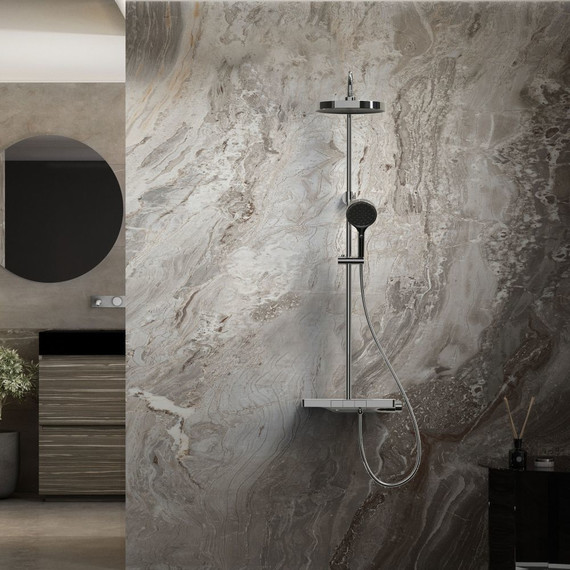 Душевая стойка с термостатом Vincea Inspire VSFS-3I12TCH - фото 3